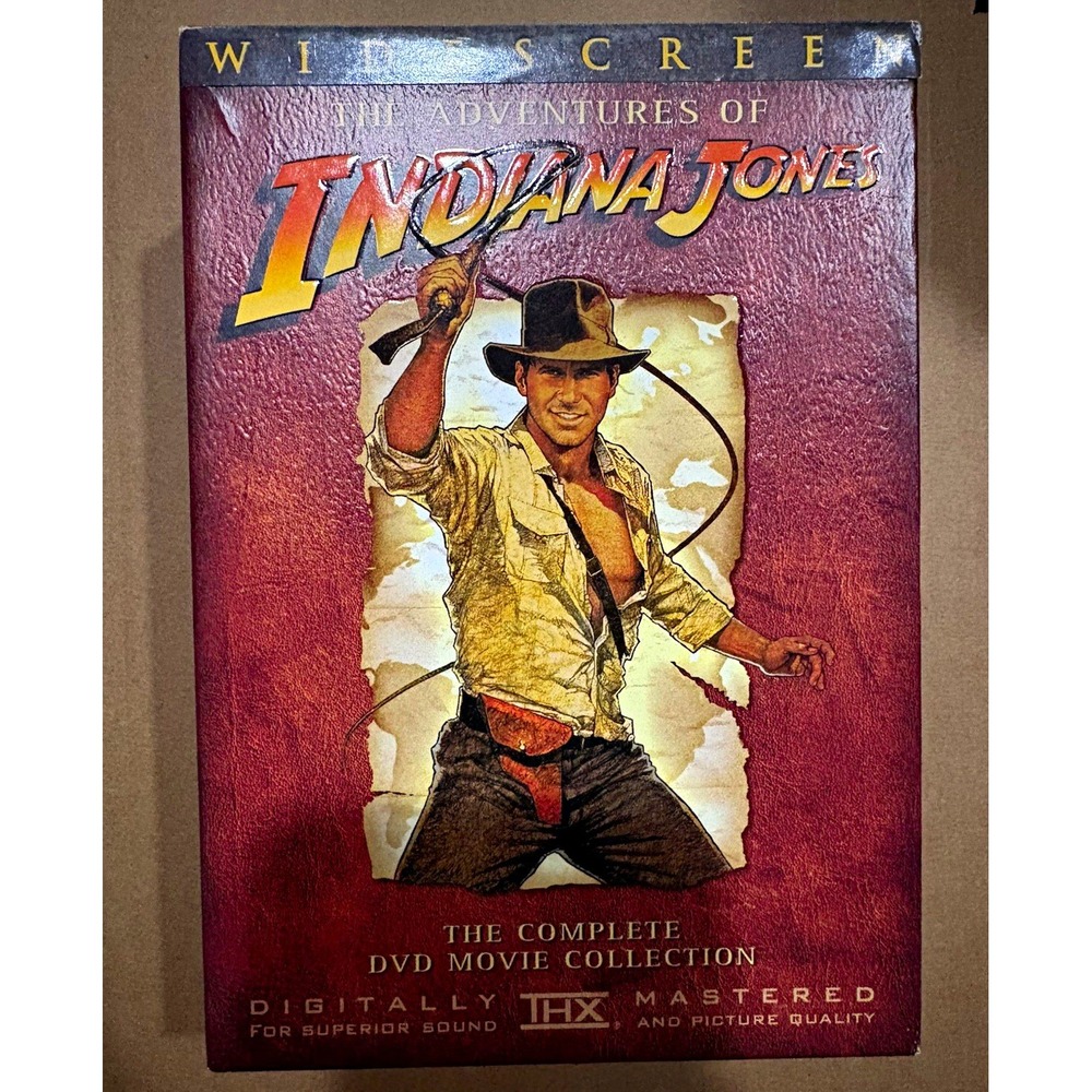 Indiana Jones Adventures Complete Collection DVD 4-Disc Box Set Widescreen 2003